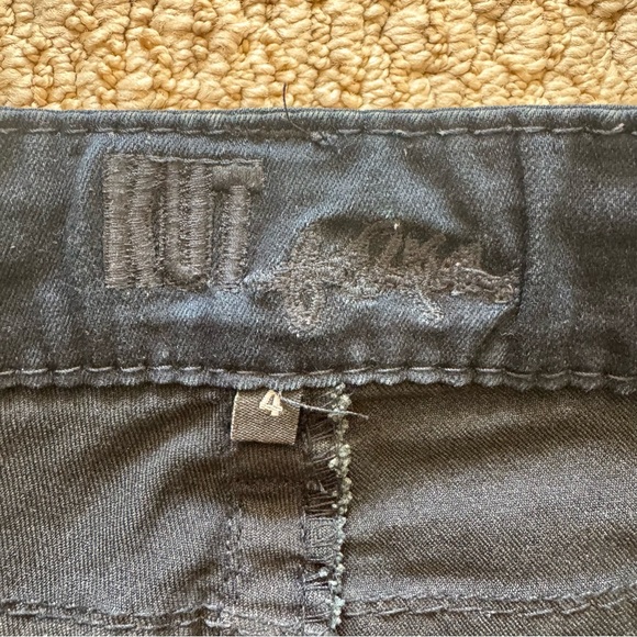 Kut from the Kloth Dark Blue Wash Bootcut Flare Mid Rise Trouser Jeans 4 Tall - Picture 6 of 15